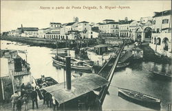 Aterro e parte de Ponat delgada, S. Miguel - Acores Postcard