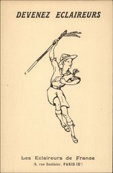 Les Eclaireurs de France Postcard