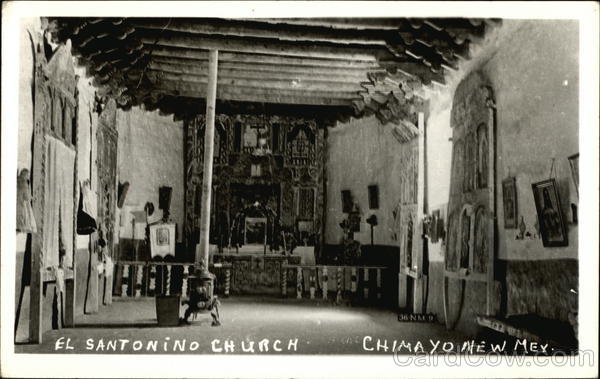El Santonino Church Chimayo New Mexico