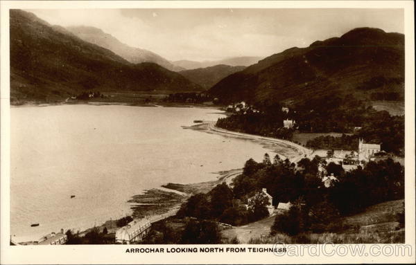 Arrocha Looking north from Teighness Arrochar Scotland