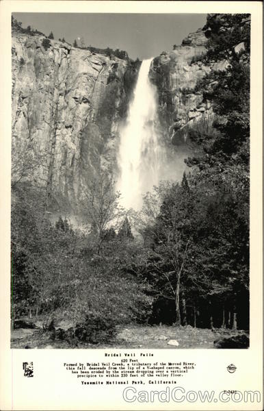 Bridal Veil Falls Yosemite National Park