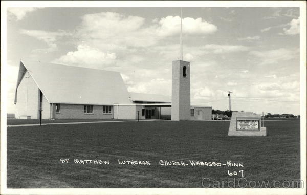 St. Matthew Lutheran Church Wabasso Minnesota