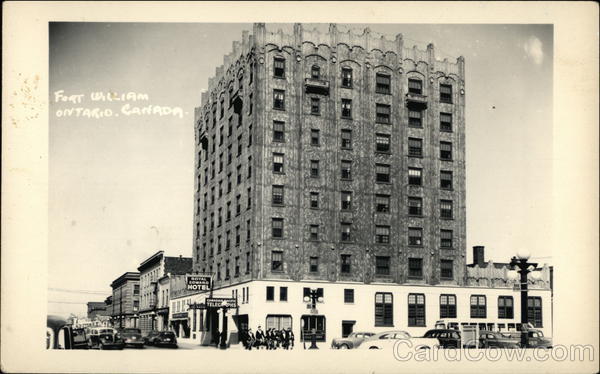 Business District Fort William ON Canada Ontario