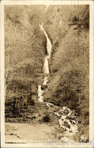 Cascades of the Wah-Kee-Na, Wahkeena Falls Corbett Oregon