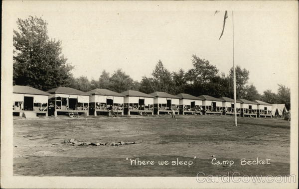 Where We Sleep Camp Becket Massachusetts