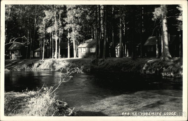 Cabins, Yosemite Lodge Yosemite National Park California