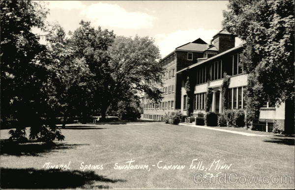 Mineral Springs Sanatorium Cannon Falls Minnesota