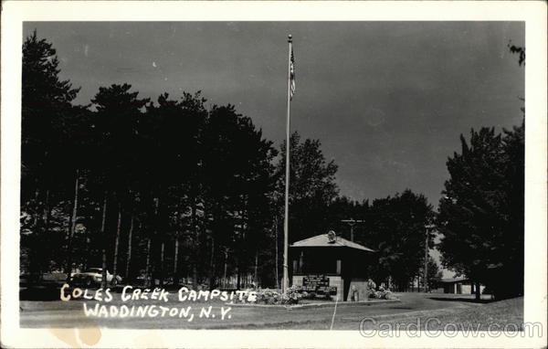 Coles Creek Campsite Waddington New York