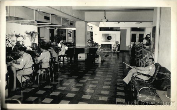 Servicemen at the USO Honolulu Hawaii