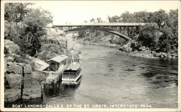 Boat Landing, Interstate Park St. Croix Falls Wisconsin