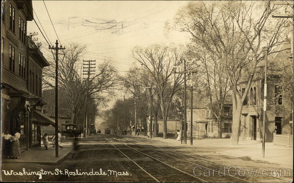 Washington Street View Roslindale Massachusetts