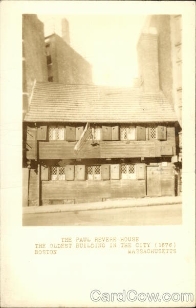 The Paul Revere House Boston Massachusetts