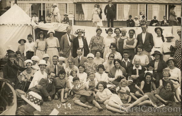 Crowd of People Ventor IOW UK