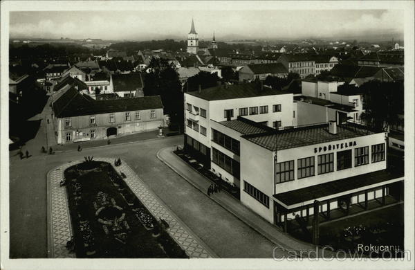 View of Rokycany Rockycany Czechoslovakia Eastern Europe