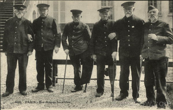 Nos Braves Invalides Paris France