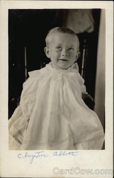 Child in White Gown Children
