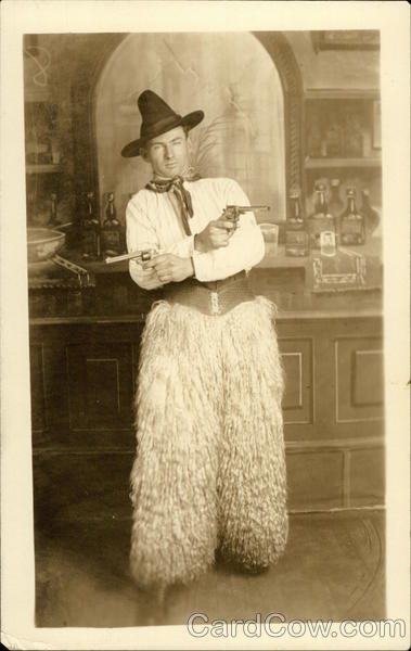 Cowboy in a Saloon Cowboy Western