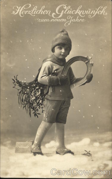 Herzlichen Gluckwinsch Zum Neuen Jahre New Year's