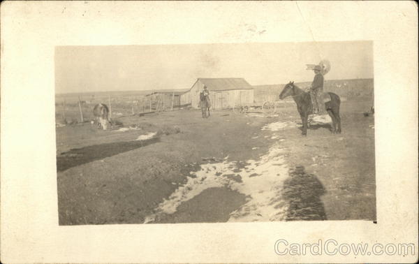 Cowboys on Horses Cowboy Western