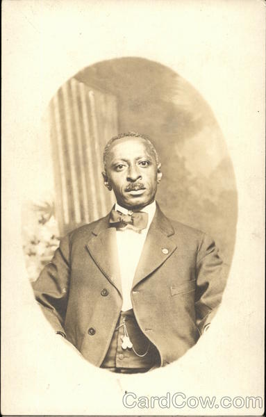 Portrait of an African American Man Black Americana