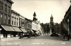 Court Street View Bedford, IA Postcard Postcard Postcard
