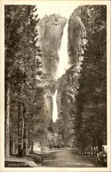 Yosemite Falls Yosemite National Park Postcard Postcard Postcard