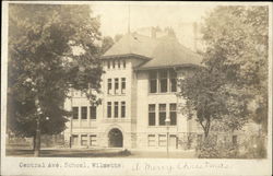 Central Ave. School Wilmette, IL Postcard Postcard Postcard