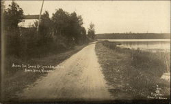 Along the Shore of Little Arbor Vitae Postcard