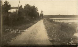 Along the Shore of Little Arbor Vitae Wisconsin Postcard Postcard Postcard