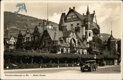 Hotel Krone Assmannshausen, Germany Postcard Postcard Postcard