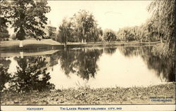 The Lakes Resort - Hatchery Columbia City, IN Postcard Postcard Postcard