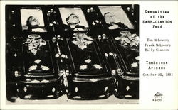 Casualties of the EARP-CLANTON Feud Postcard