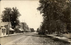 Main Street - City Center Postcard