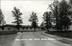 Sheltering Oak Rest Home Postcard