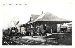 Railroad Station Postcard