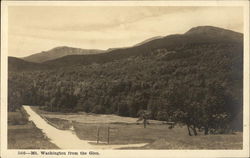 Mt. Washington from the Glen New Hampshire Postcard Postcard Postcard