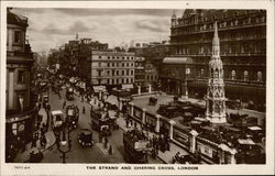 Bird's Eye View of The Strand and Charing Cross Bird's Eye View of The Strand and Charing Cross