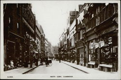 Petty Cury Cambridge, England Cambridgeshire Postcard Postcard Postcard