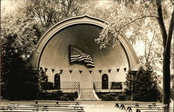 Band Shell Oconomowoc, WI Postcard Postcard Postcard