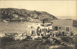 View of Boothbay Postcard