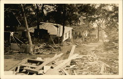 Destruction at Swifts Beach Postcard