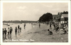 Bathers at Swift's Beach Postcard