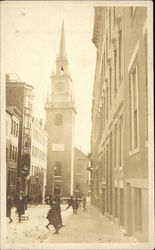 View of Old North Church Postcard