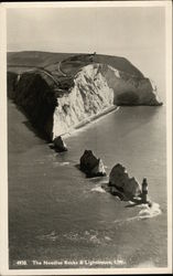 The Needles Rocks & Lighthouse Postcard