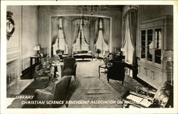 View of Library Postcard
