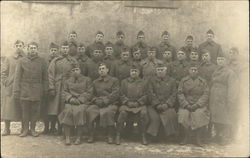 Portrait of Soldiers Postcard