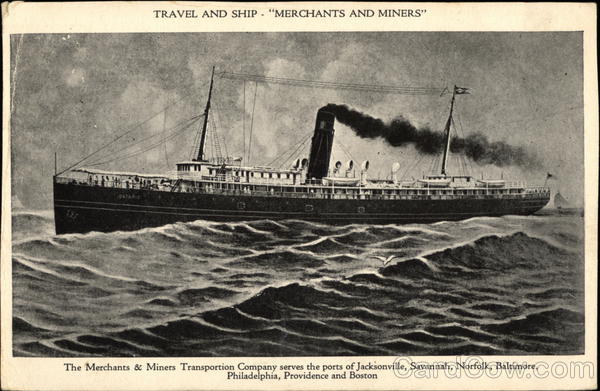 Merchants and Miners Steamers