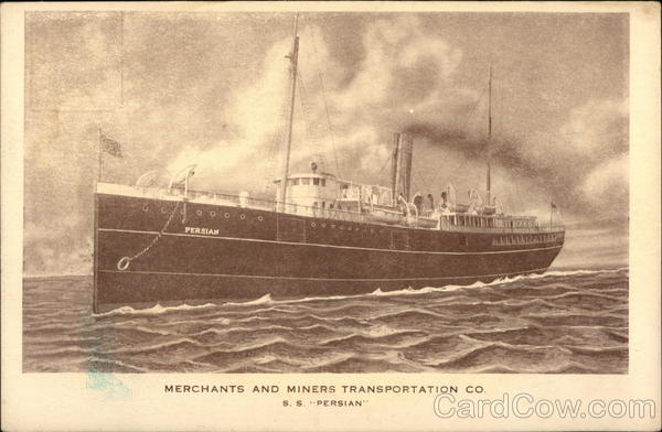 Merchants and Miners Transportation Co., SS Persian