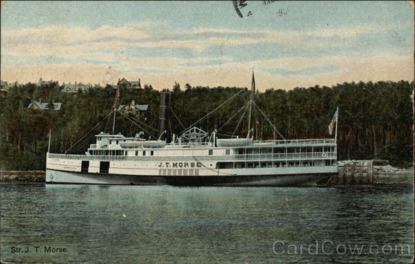 Str. J.T. Morse Steamers