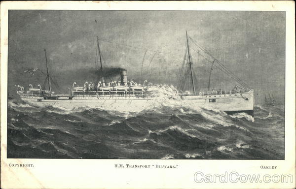 H.M. Transport Dilwara Steamers